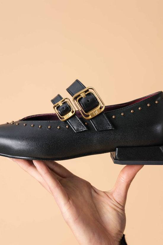 Lorenzo Mari Ballerina Giglio black Sottocosto