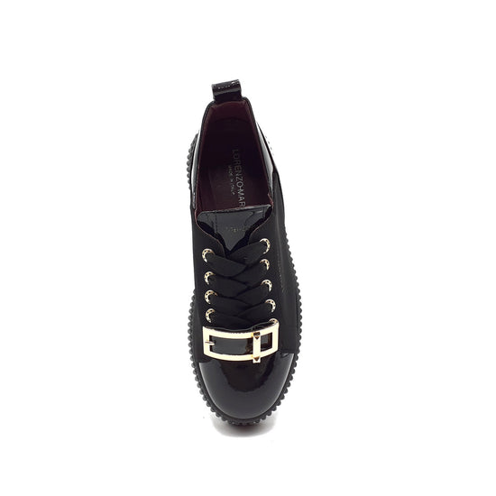 Lorenzo Mari Sneakers Sally 12 Black Nuovo