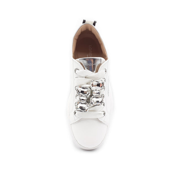 Lorenzo Mari Sneaker Jasmine Bianca Sottocosto