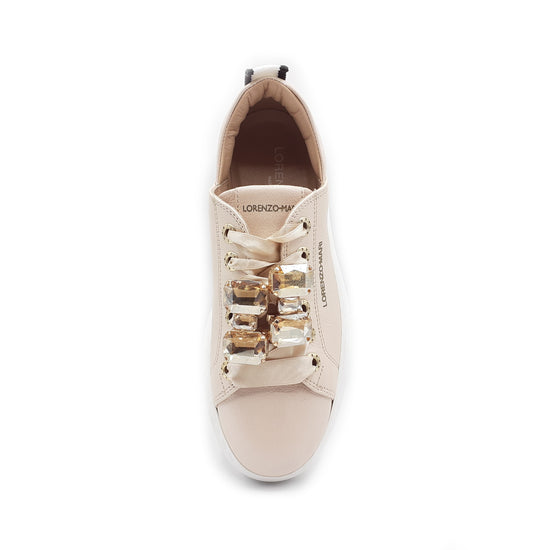 Lorenzo Mari Sneaker Jasmine Nude Sconto