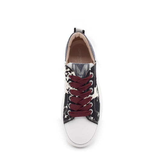 Lorenzo Mari Sneaker JOY Mucca bianco/nero 2025