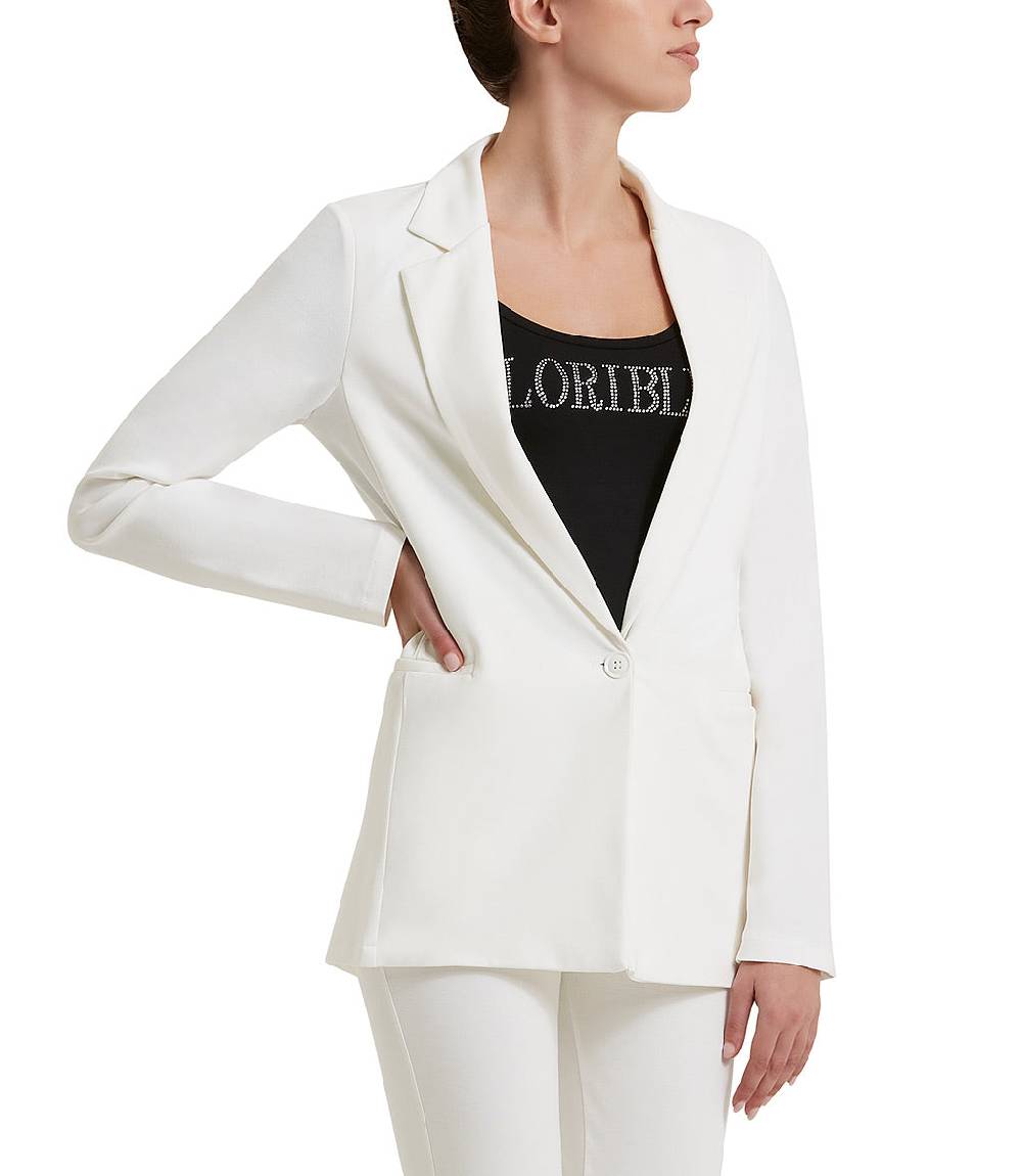Loriblu Giacca monopetto burro Moda