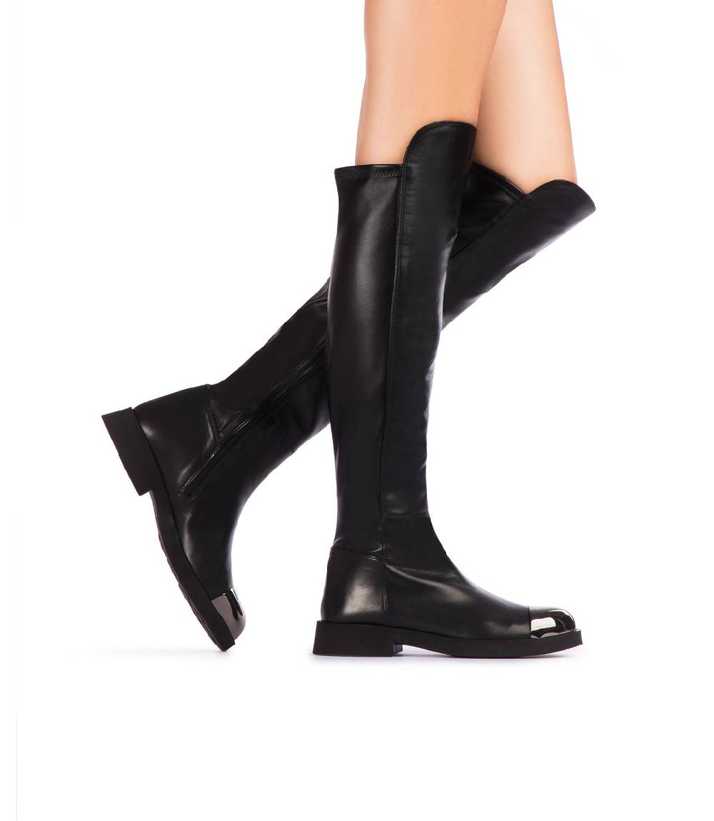 Loriblu Stivali in nappa nera Promozione