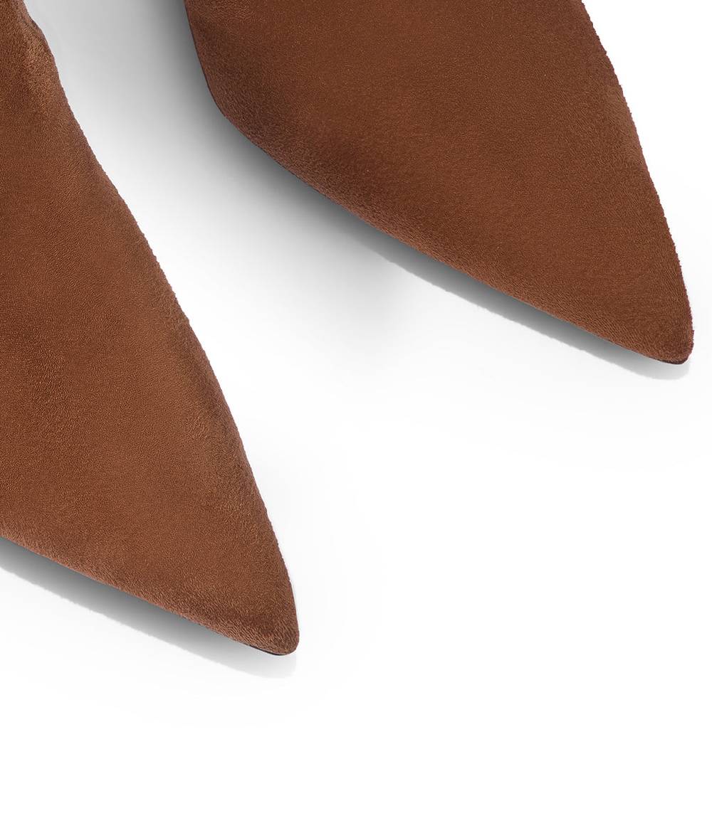 Loriblu Cuissardes in faux camoscio marrone Spedizione Gratuita