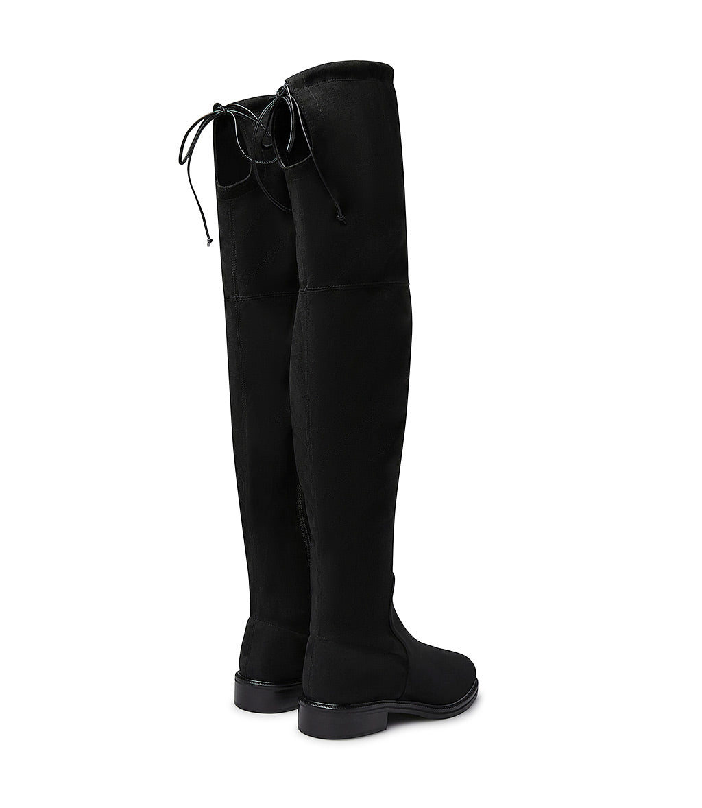 Loriblu Cuissardes in camoscio stretch nero Convenienza