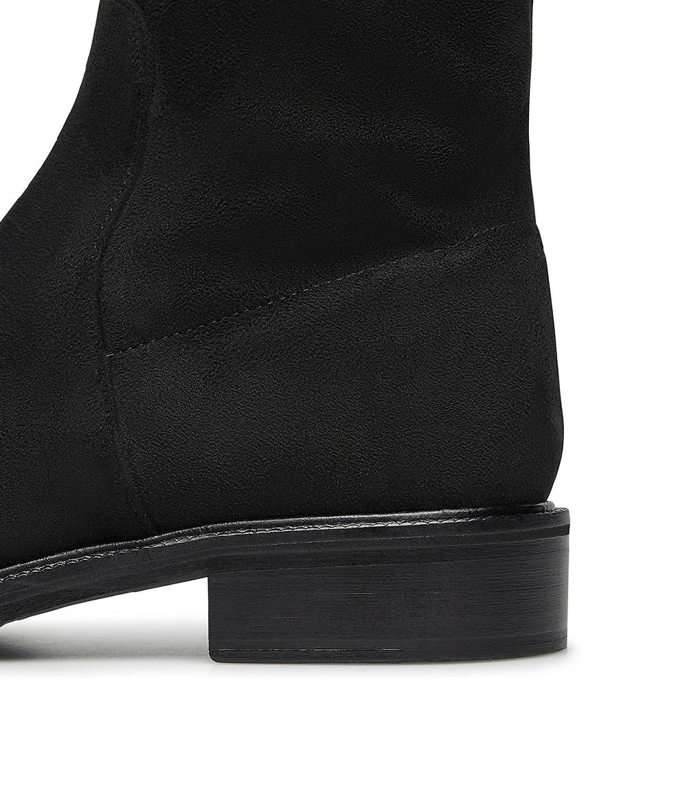 Loriblu Cuissardes in camoscio stretch nero Convenienza