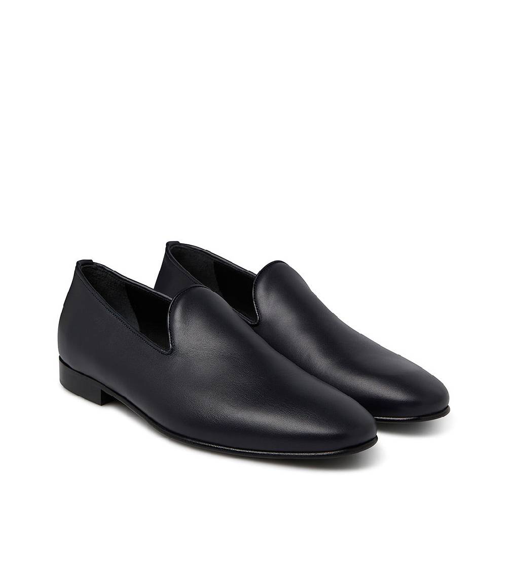 Loriblu Loafer in vitello blu Offerta