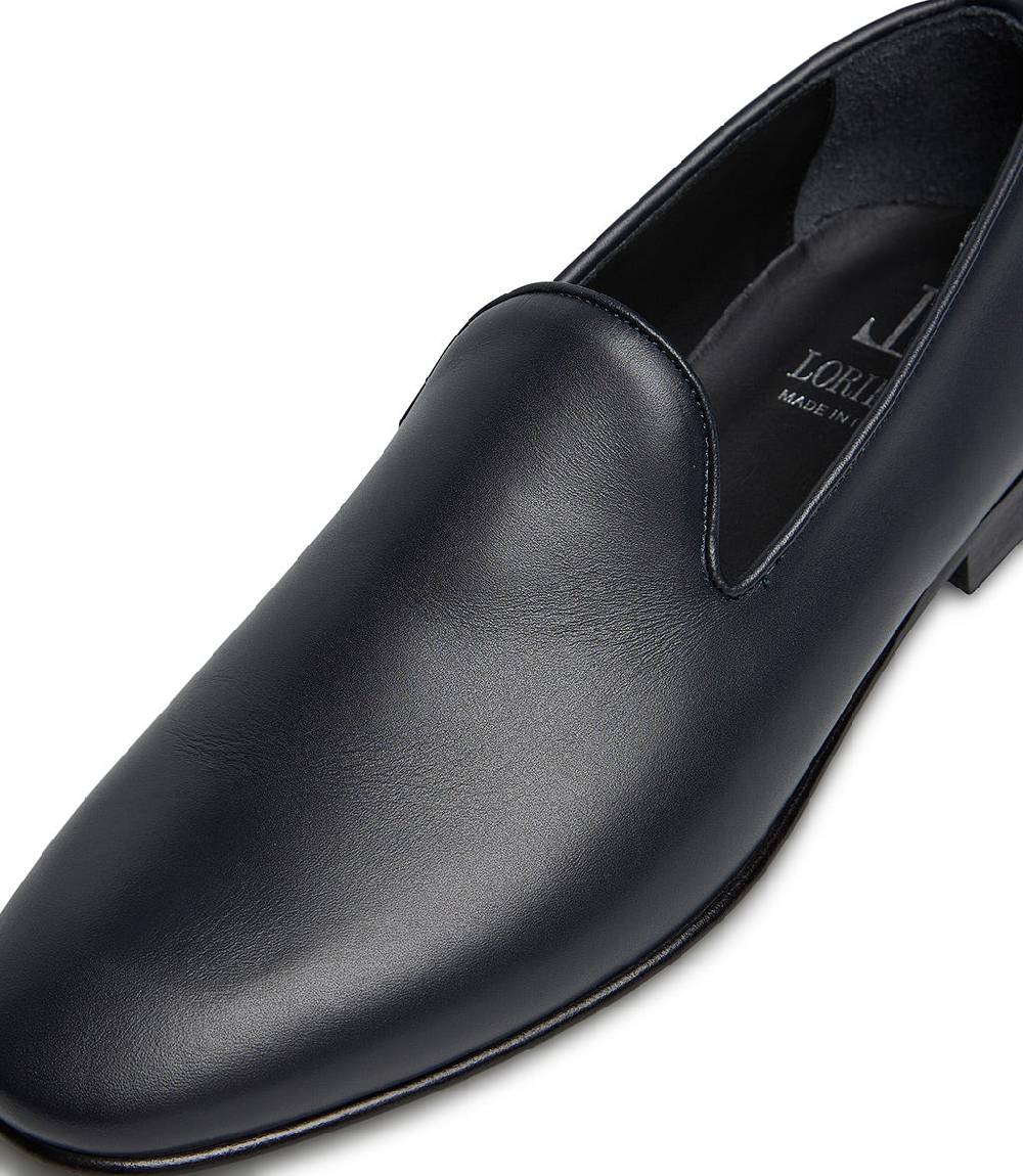 Loriblu Loafer in vitello blu Offerta