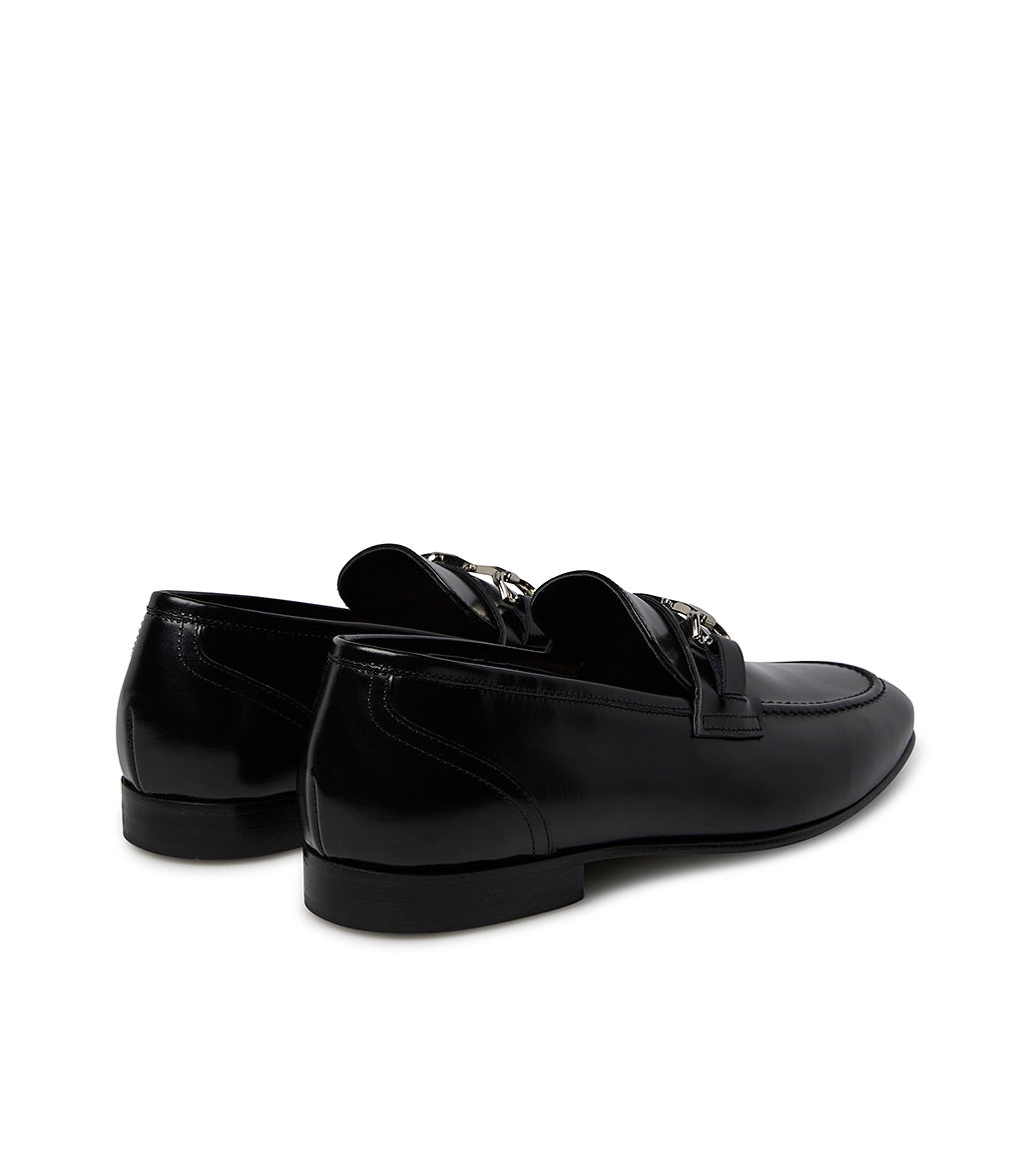Loriblu Mocassino in vitello spazzolato nero Outlet
