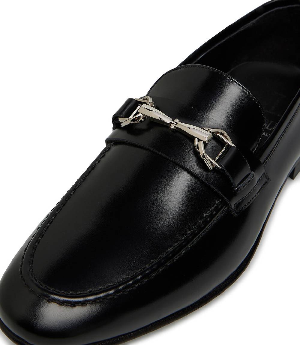 Loriblu Mocassino in vitello spazzolato nero Outlet