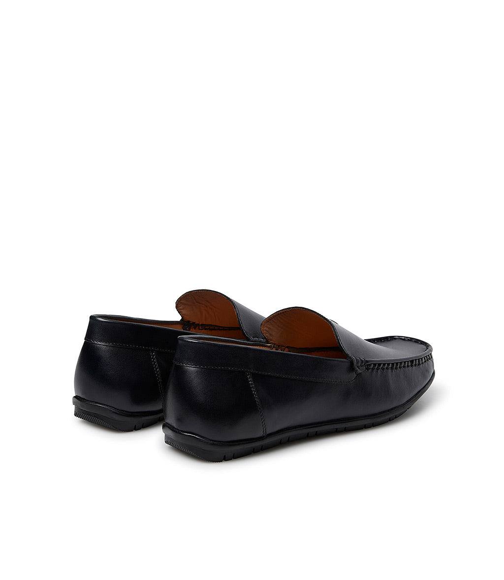 Loriblu Mocassino in pelle blu scuro Fino al 50% di sconto