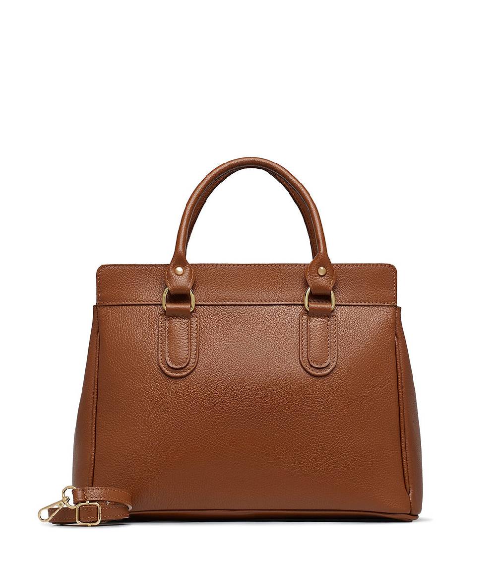 Loriblu Borsa tote in pelle testurizzata marrone 2025