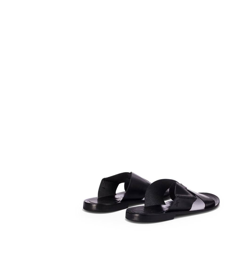 Loriblu Sandali in pelle nera Consegna Veloce