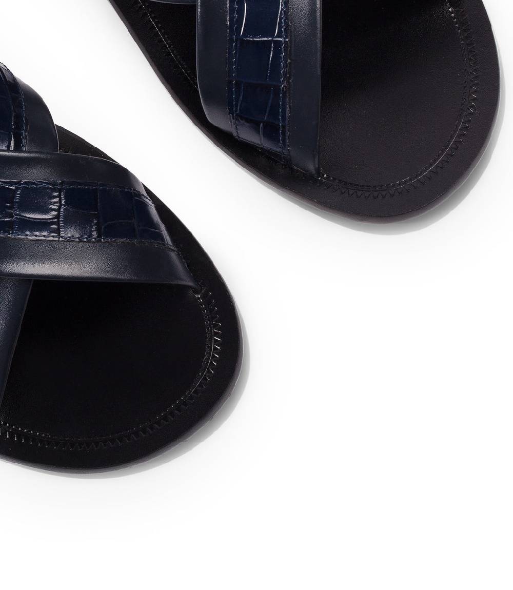 Loriblu Sandali in pelle blu scuro Fino Al -60%