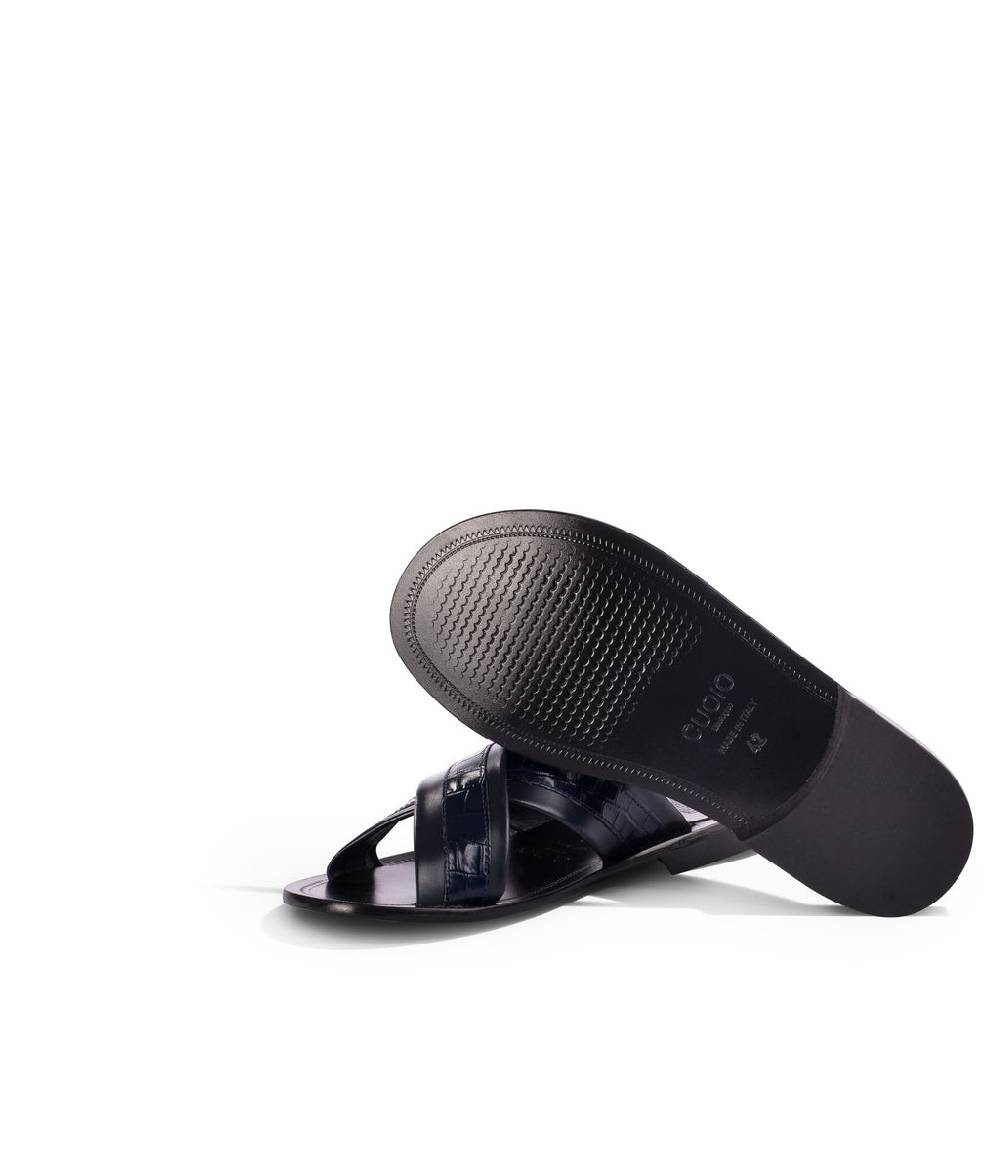 Loriblu Sandali in pelle blu scuro Fino Al -60%