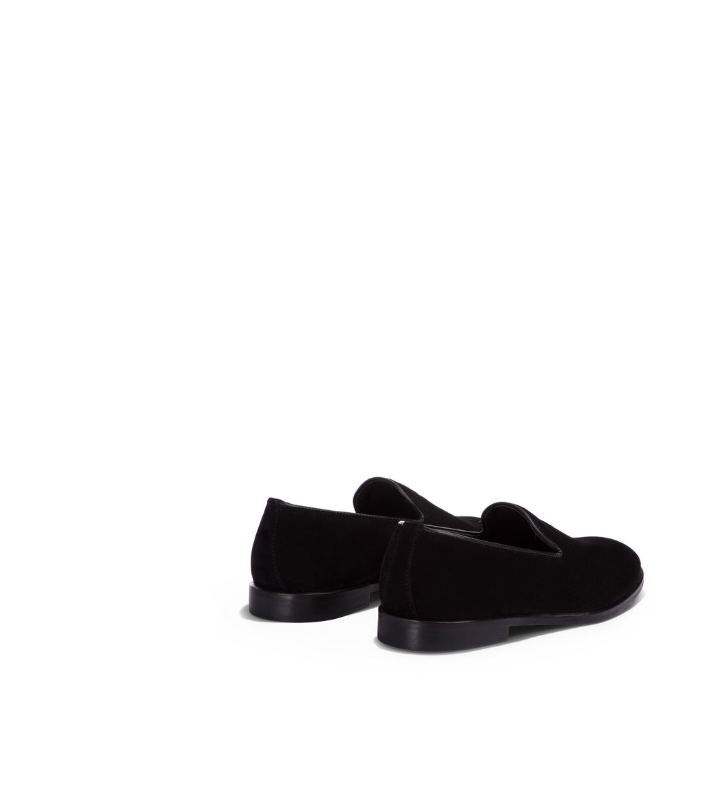 Loriblu Mocassini in camoscio nero Convenienza