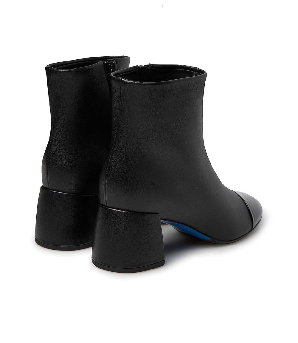 Loriblu Stivaletto nappa nero con punta in vernice Vendita Calda