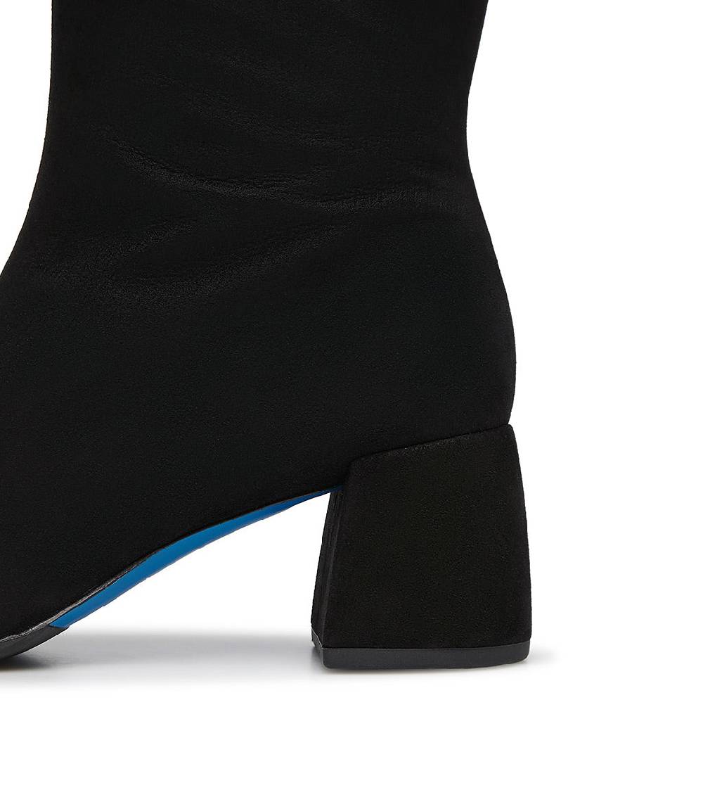 Loriblu Stivale camoscio nero con punta in vernice Vendita Economica