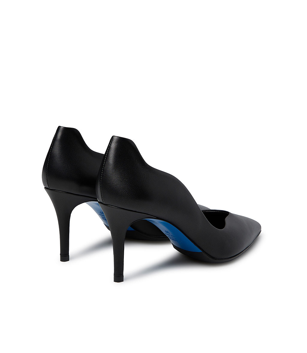 Loriblu Décolleté onda in nappa nero Italy