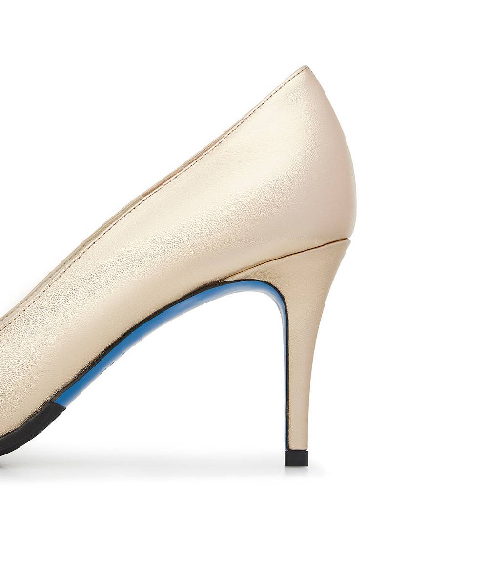 Loriblu Décolleté in nappa oro Prezzo di fabbrica