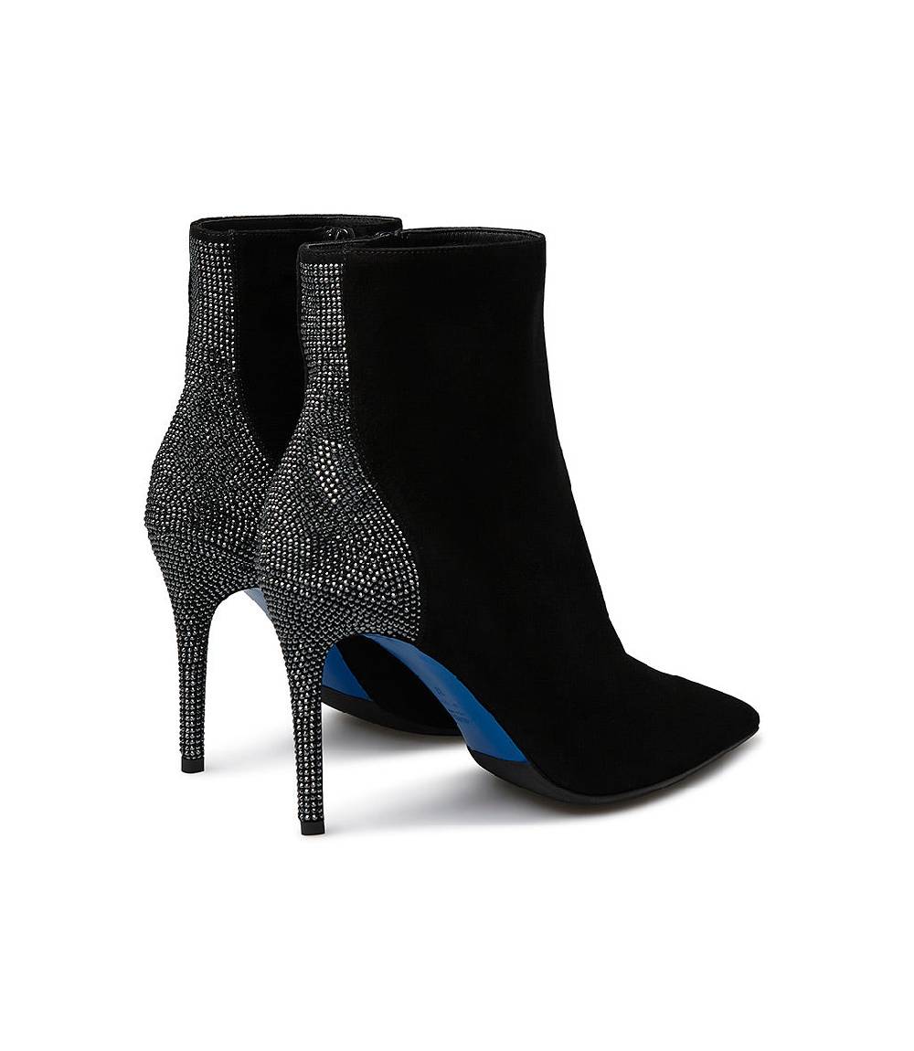 Loriblu Stivaletto gioiello in camoscio nero Shopping Online