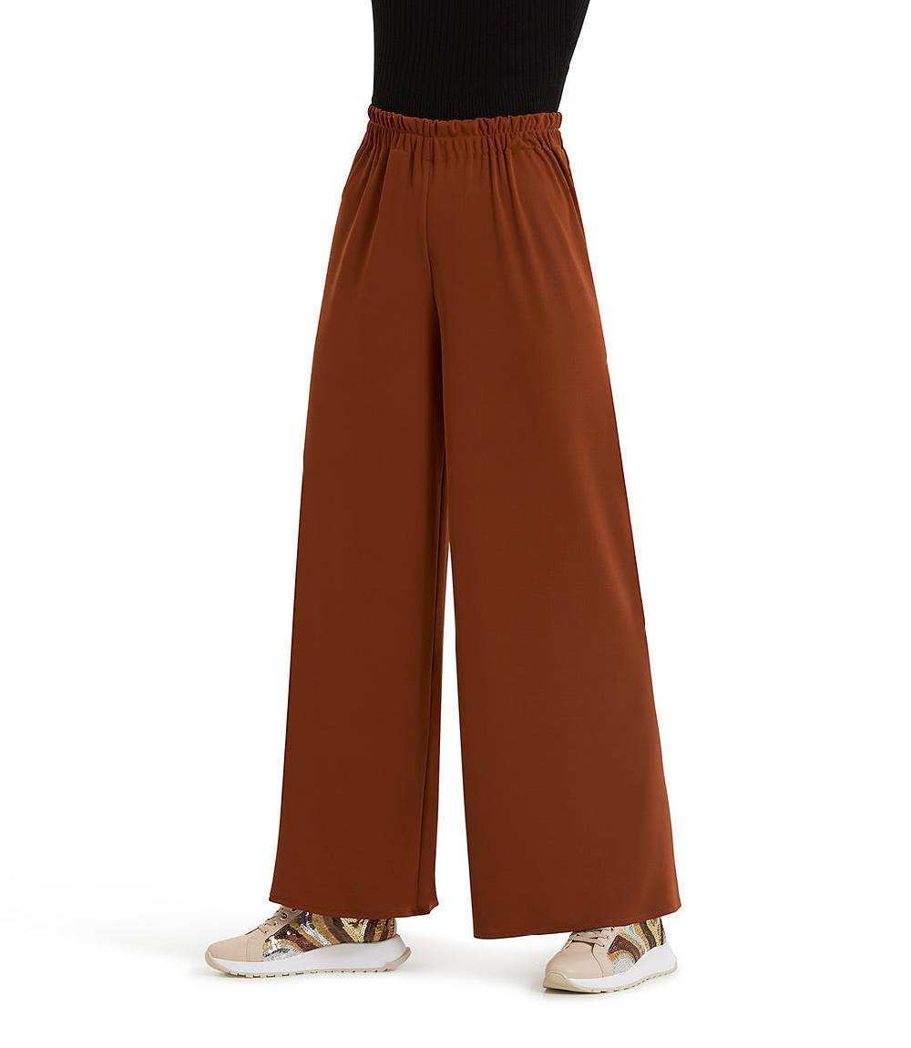 Loriblu Pantalone palazzo ruggine Saldi