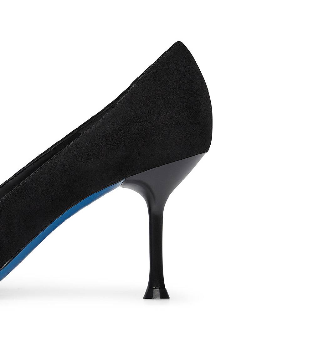 Loriblu Decollete in camoscio nero Italia