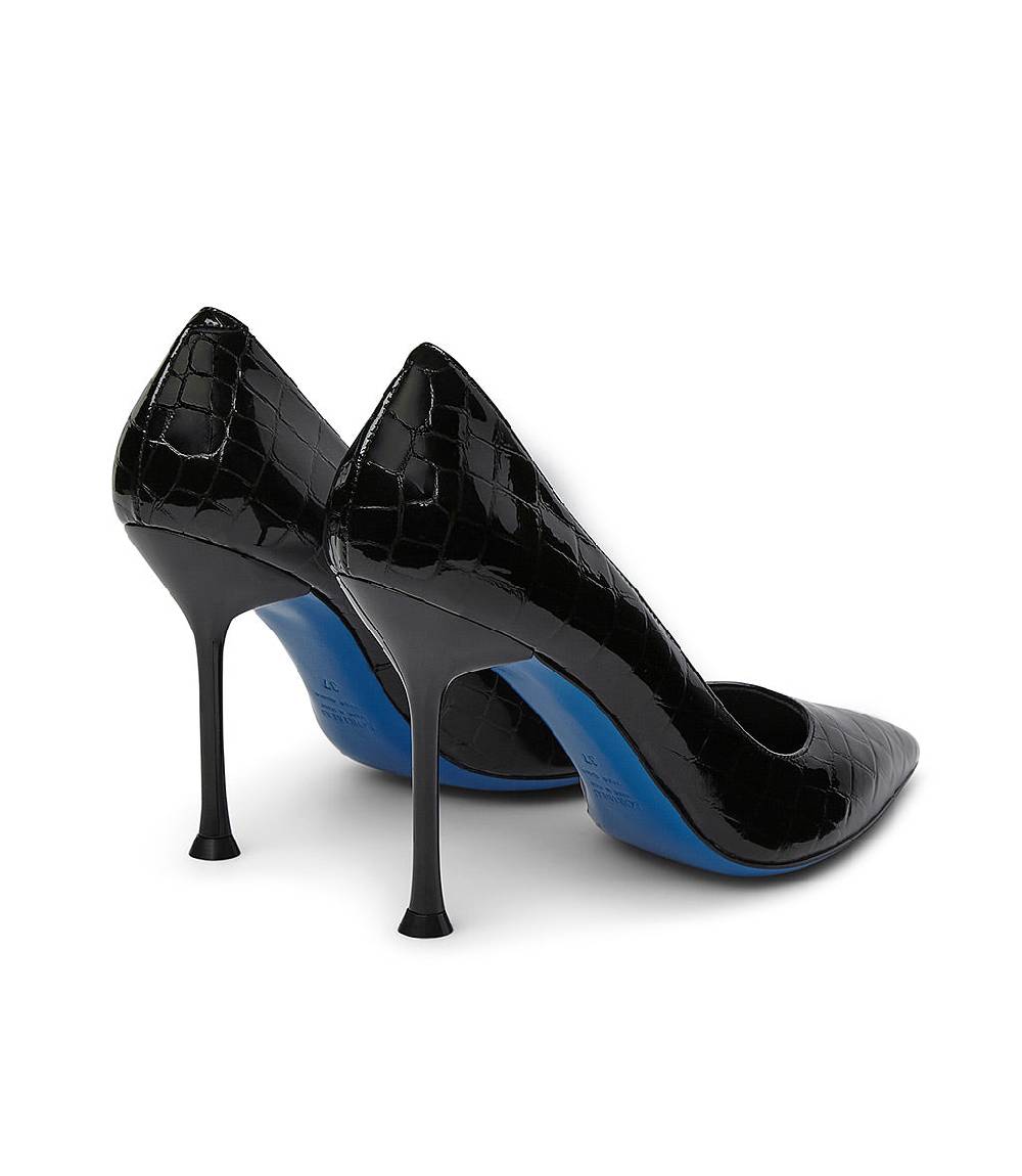 Loriblu Decollete in vernice testurizzata nera Vendita