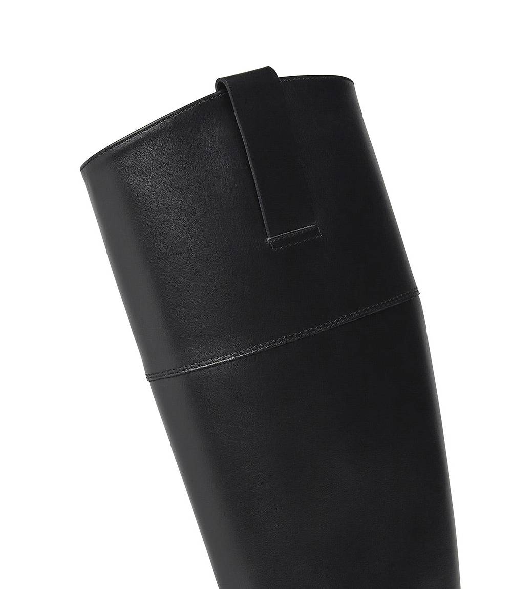 Loriblu Stivali in pelle nera Promozione Limitata