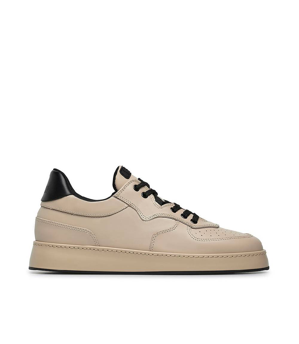 Loriblu Sneakers in pelle beige e nero I Più Venduti