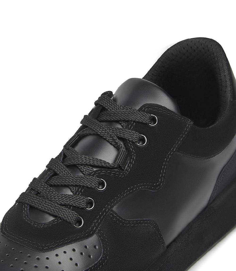 Loriblu Sneakers in nappa e camoscio nero 2025
