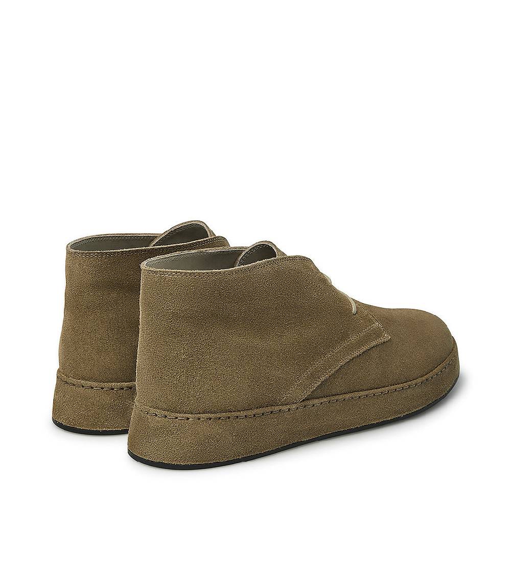Loriblu Polacchini in pelle scamosciata beige Spedizione Gratuita