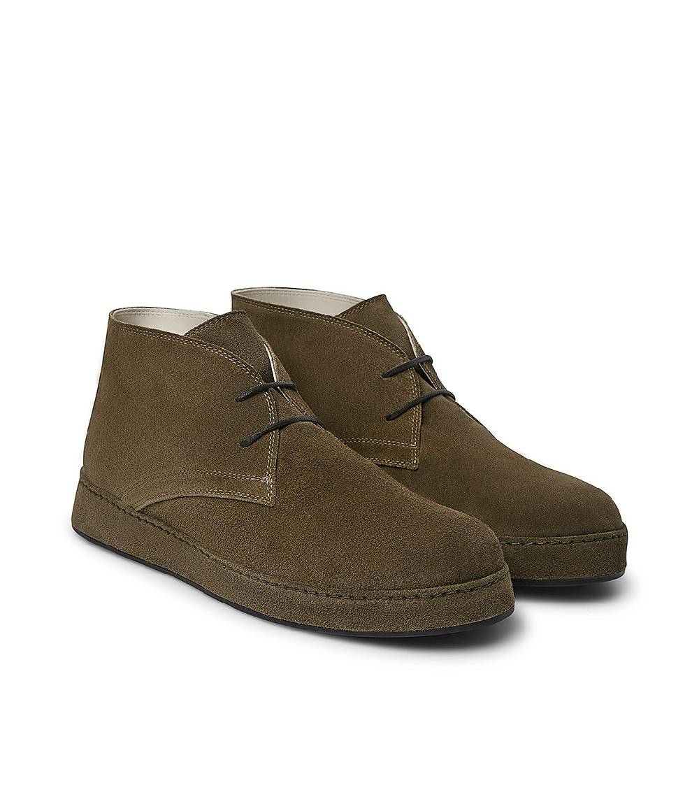 Loriblu Polacchini in pelle scamosciata marrone Nuovo