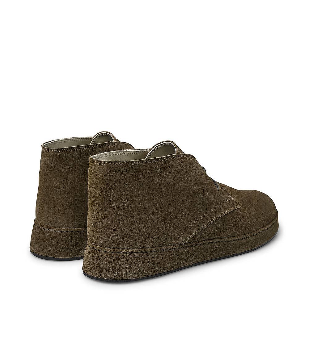 Loriblu Polacchini in pelle scamosciata marrone Nuovo