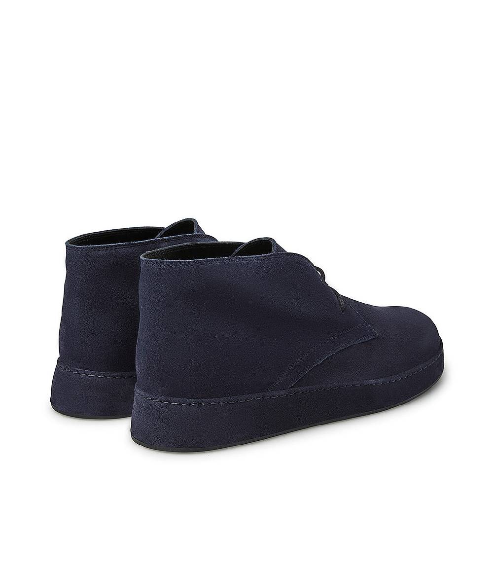 Loriblu Polacchini in pelle scamosciata blu Qualità