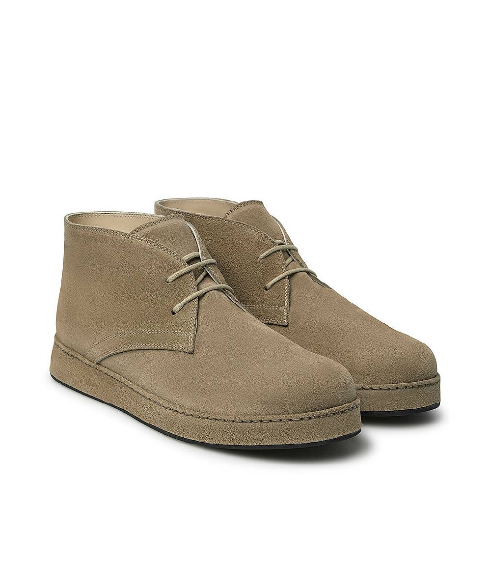 Loriblu Polacchini in pelle scamosciata miele Vendita