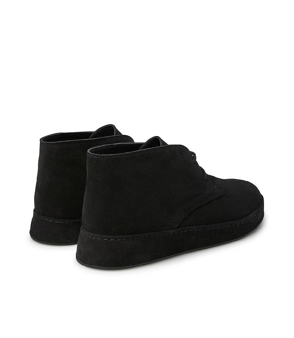 Loriblu Polacchini in pelle scamosciata nera Promozione