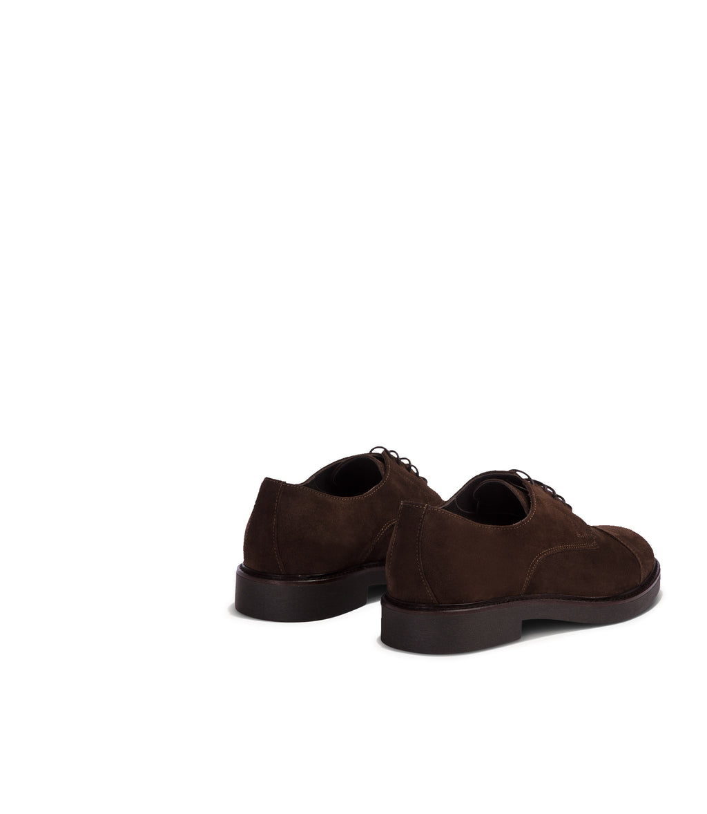 Loriblu Derby in camoscio marrone Sottocosto