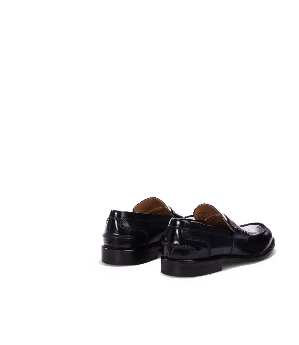 Loriblu Mocassini in pelle blu scuro Offerta