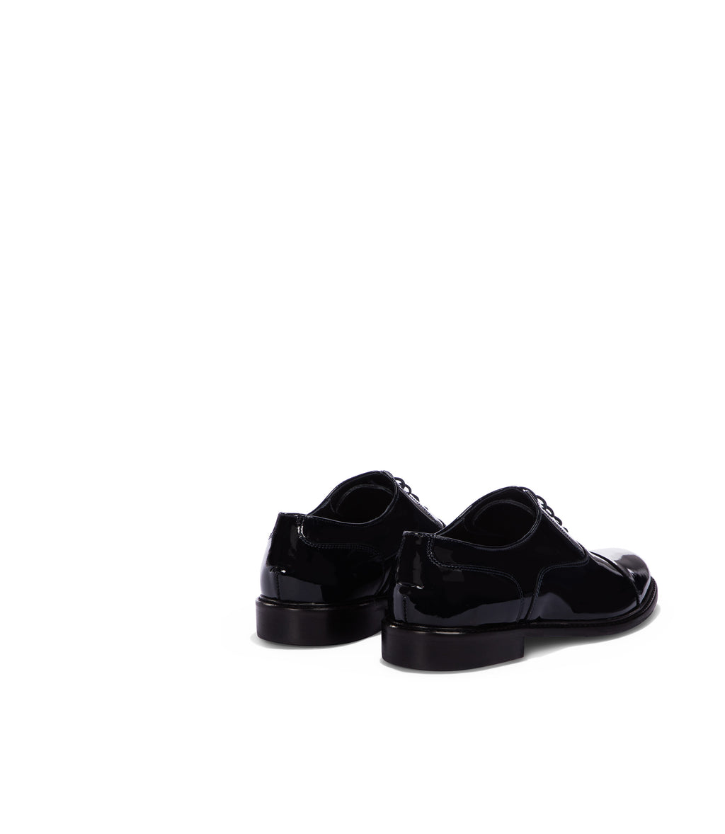 Loriblu Stringate oxford in vernice blu Online