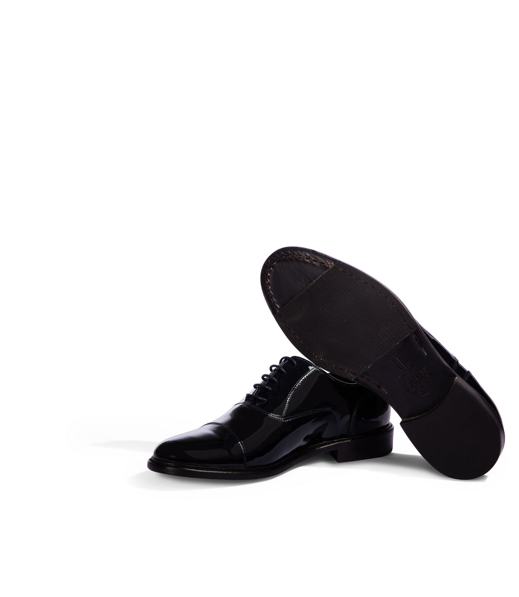 Loriblu Stringate oxford in vernice blu Online