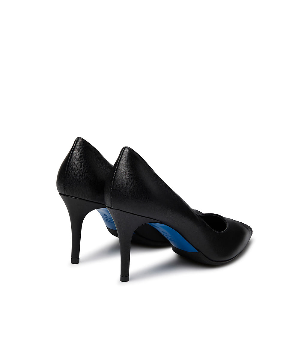 Loriblu Décolleté in nappa nera con cristalli Flash Sale