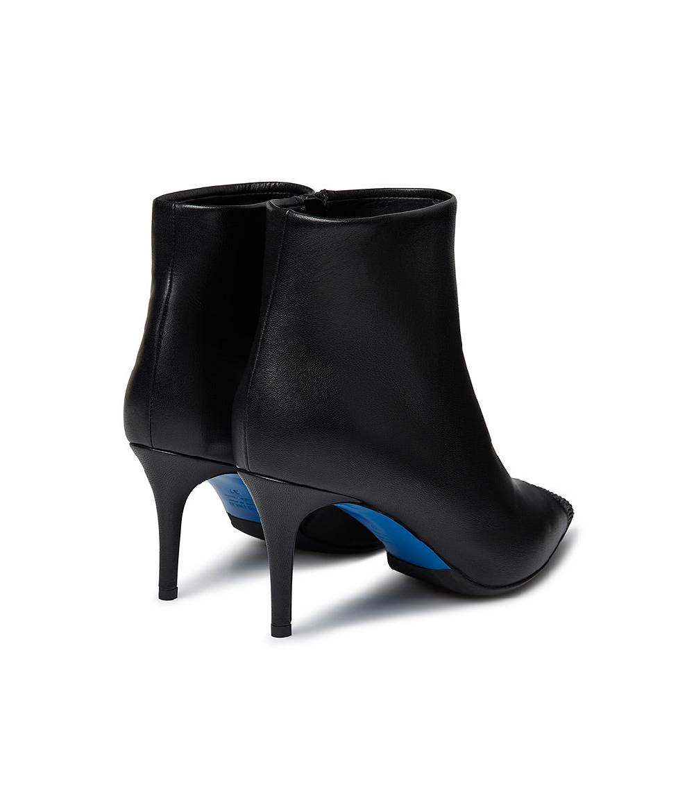 Loriblu Stivaletti in nappa nera con cristalli Nuovo