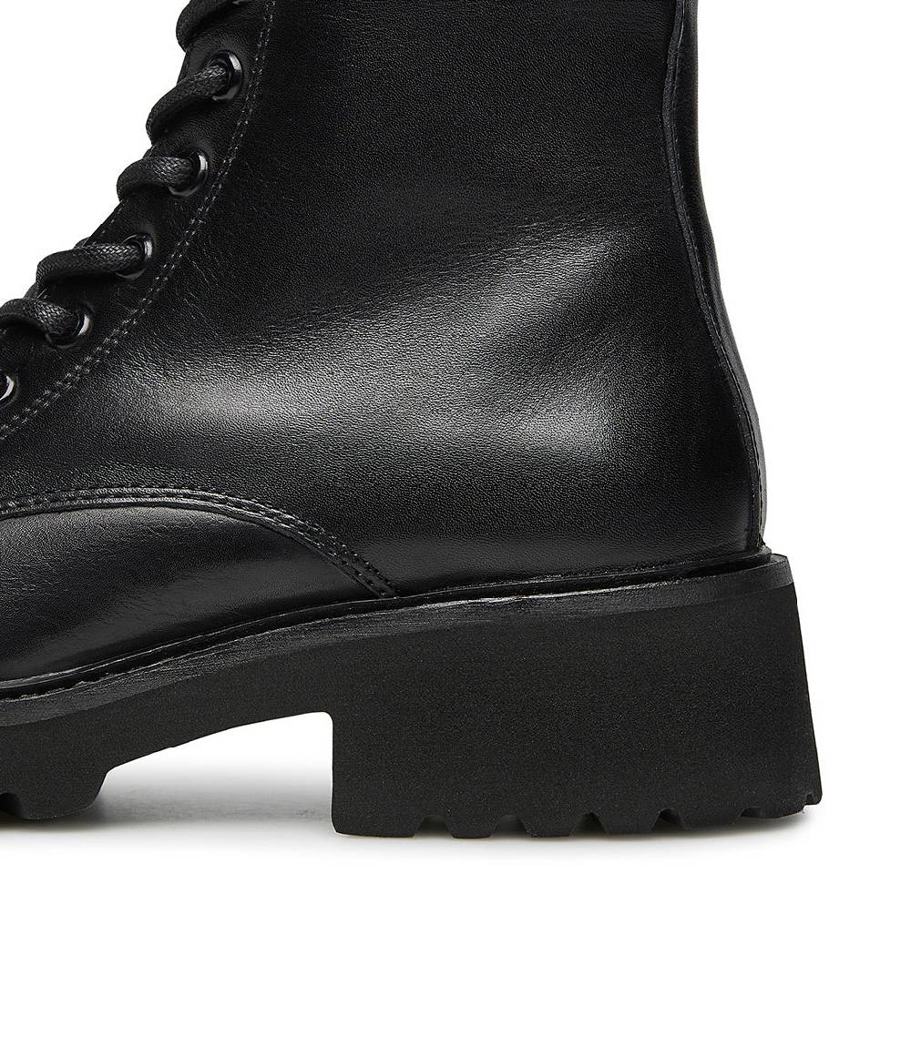 Loriblu Anfibi in vitello nero Sconto