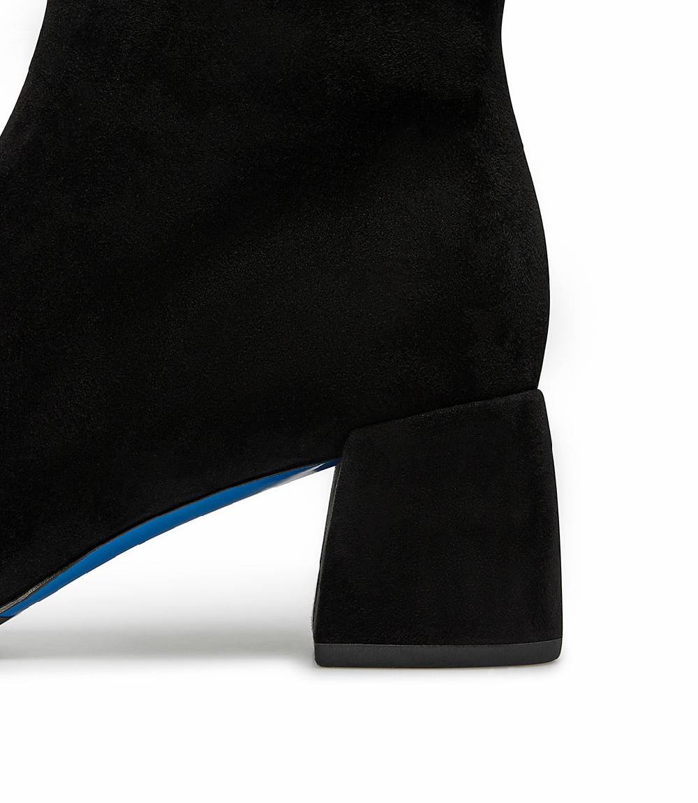 Loriblu Stivaletto in camoscio nero Vendita Calda