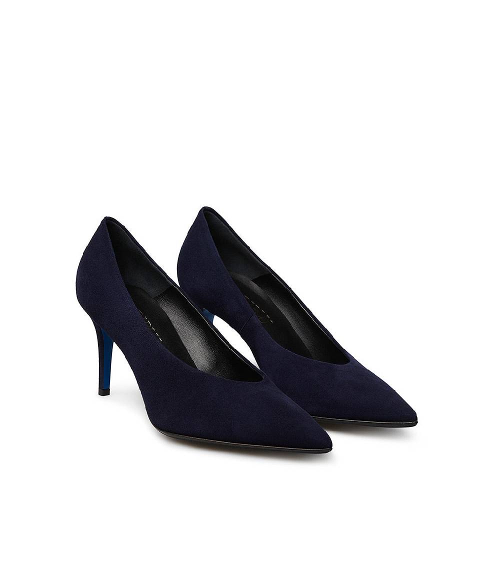 Loriblu Décolleté in camoscio blu Moda