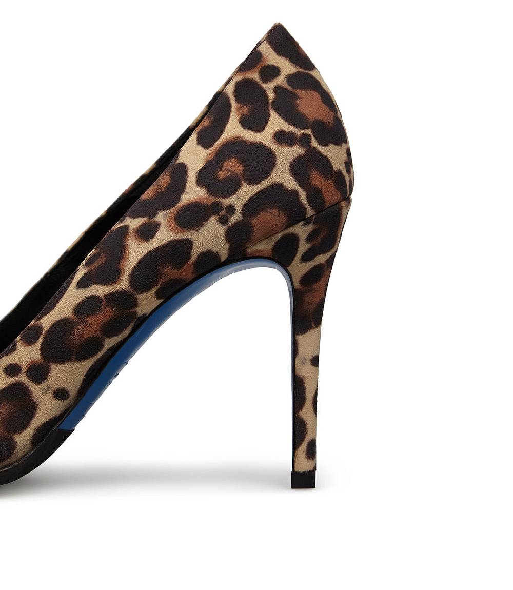 Loriblu Décolleté in camoscio stampa maculato Nuovo