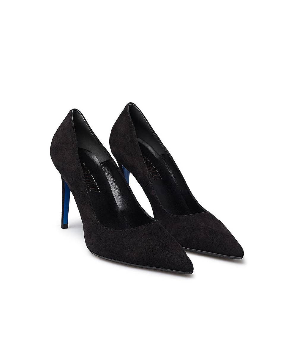 Loriblu Décolleté in camoscio nero Promozione