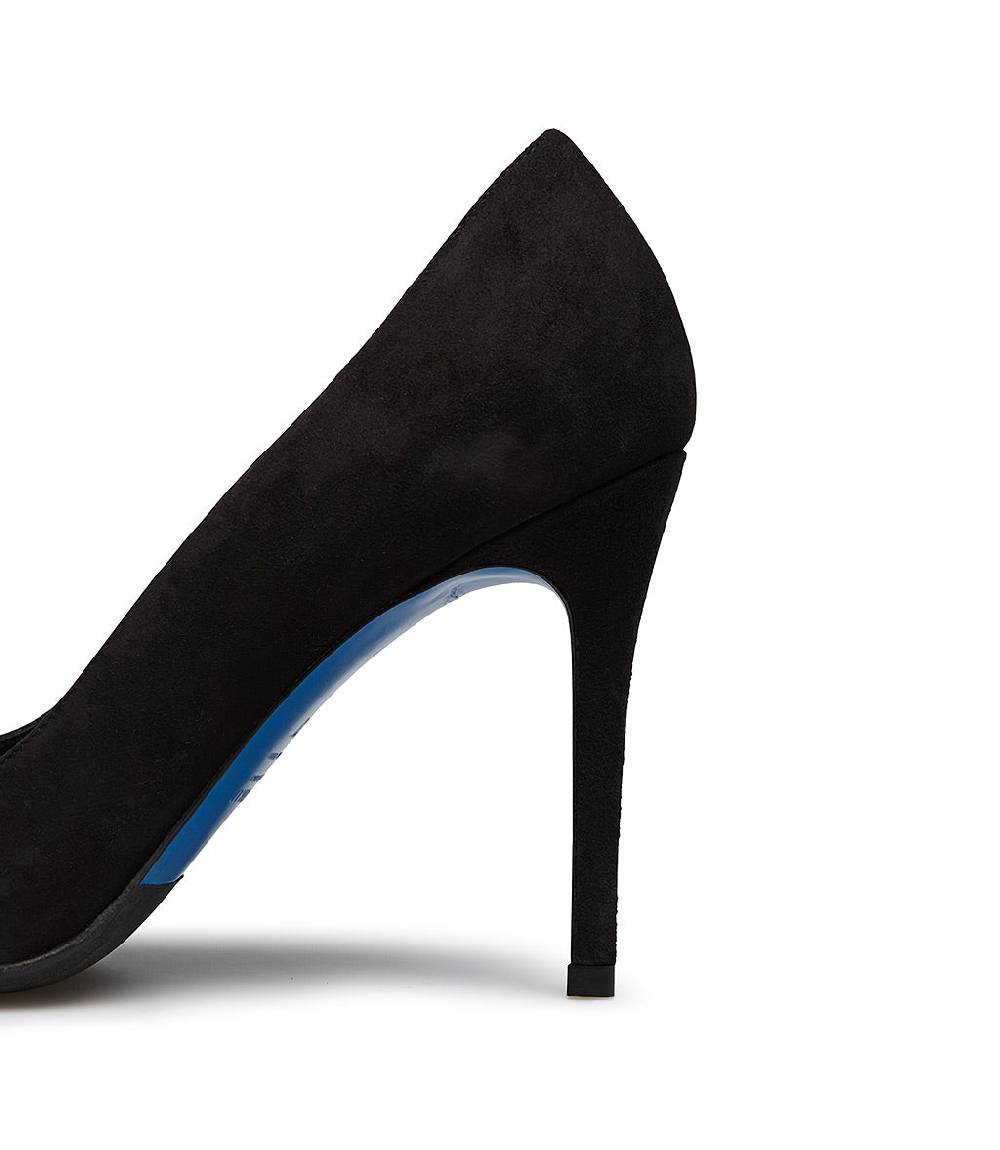 Loriblu Décolleté in camoscio nero Promozione