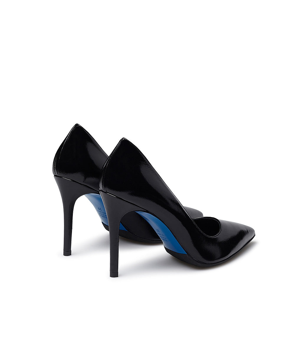 Loriblu Décolleté in pelle lucida nero Spedizione Gratuita